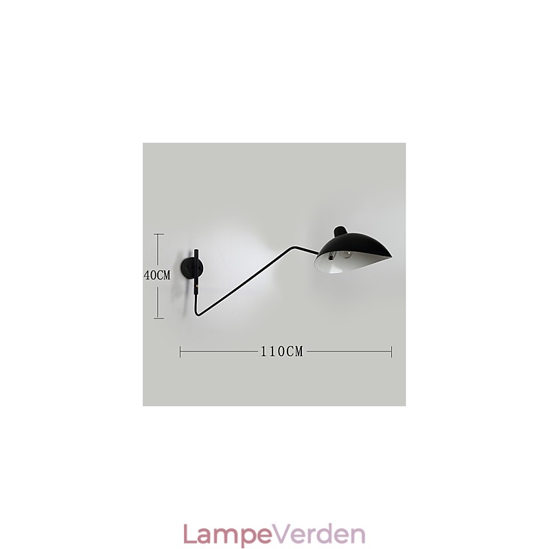 Loft Amercian Countryside Industriel stil Vintage væglamper til soveværelset Kantinerum Kaffeværelse og bar Dekorer væglampe