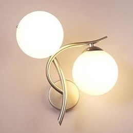 Moderne mode væglampe Iron Art Soveværelse Seng Væglampe Spisestue Study Hall Lampe