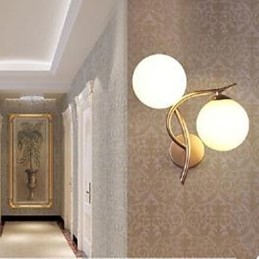 Moderne mode væglampe Iron Art Soveværelse Seng Væglampe Spisestue Study Hall Lampe