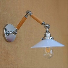 Rustik Lodge Country Krom Funktion til Svingarm Ambient Light Svingarm