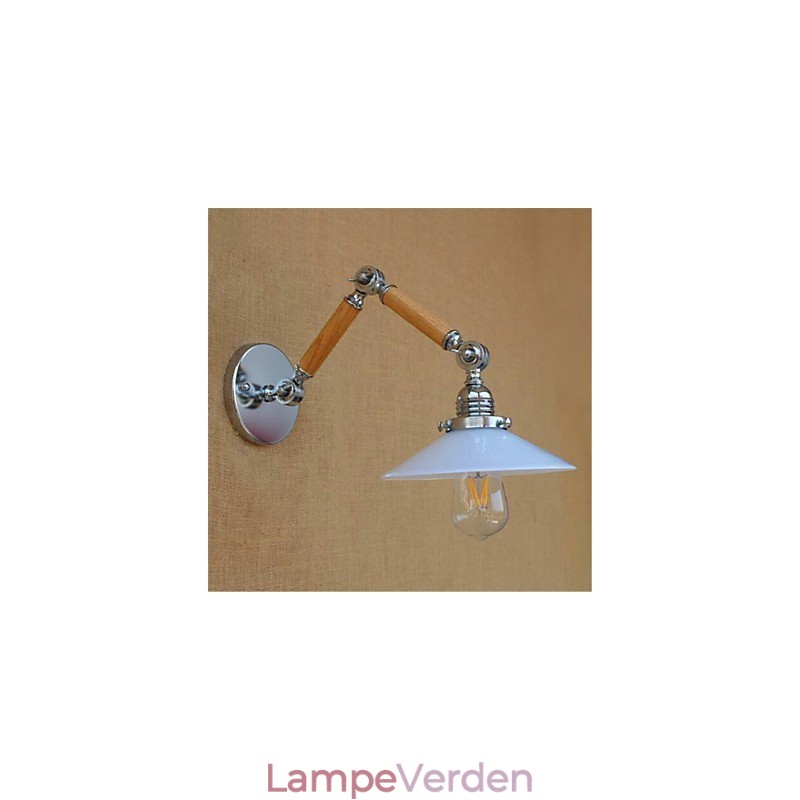 Rustik Lodge Country Krom Funktion til Svingarm Ambient Light Svingarm