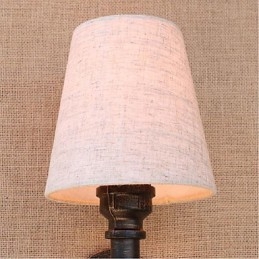 Rustik Lodge Messing Funktion til Ambient Light Wall Sconces Wall Light