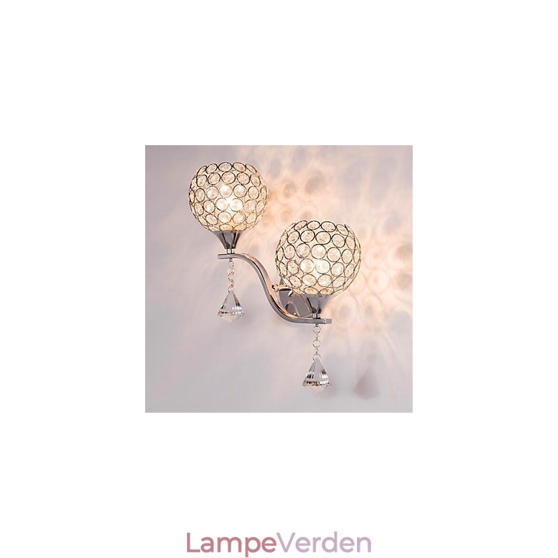 Moderne Minimalistisk Stue Korridor Korridor Krystal væglampe