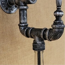 Rustik Lodge Silver Feature til Ambient Light Wall Sconces Wall Light