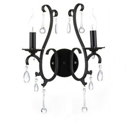 Country Chrome Funktion til Mini Style Ambient Light Wall Sconces Wall Light