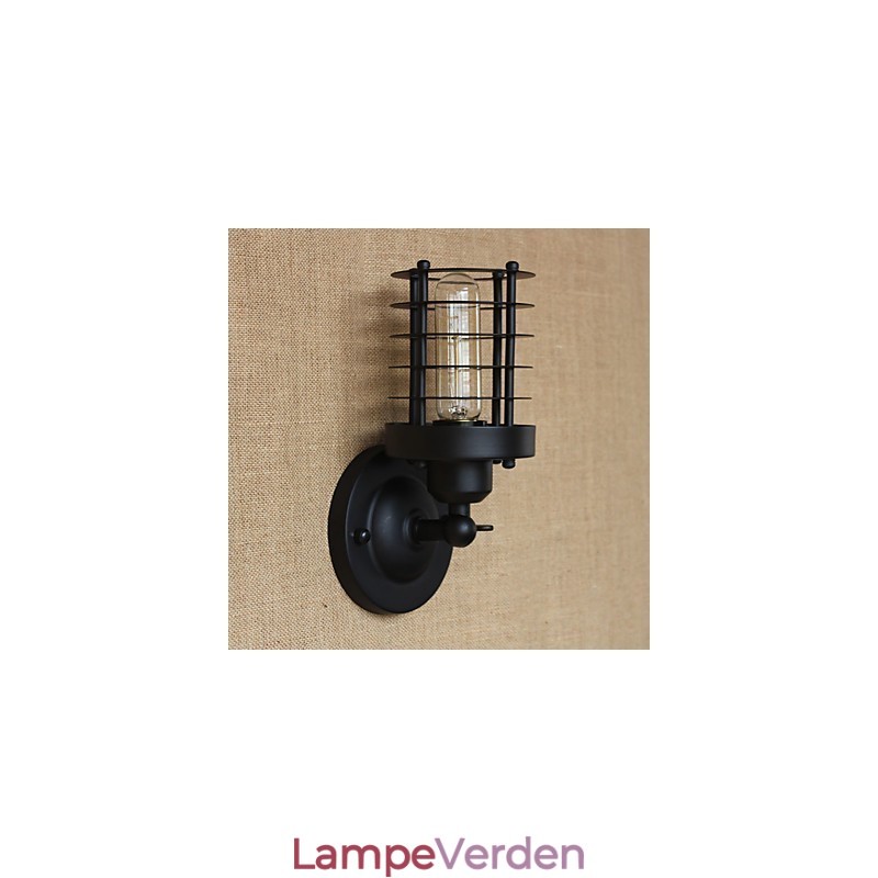 Rustik Lodge Country Antik Messing Funktion til Ambient Light Wall Sconces Wall Light