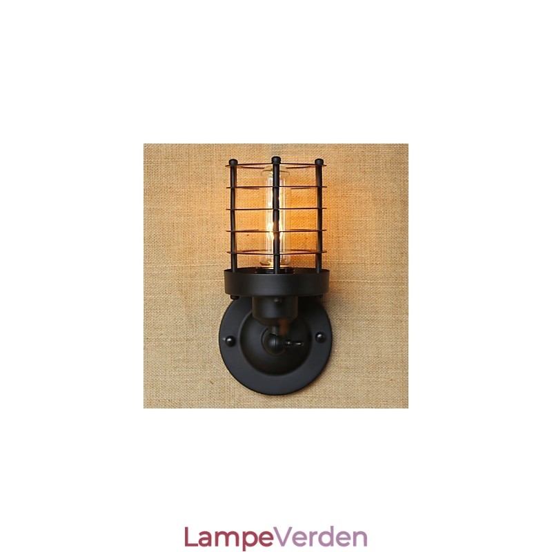 Rustik Lodge Country Antik Messing Funktion til Ambient Light Wall Sconces Wall Light