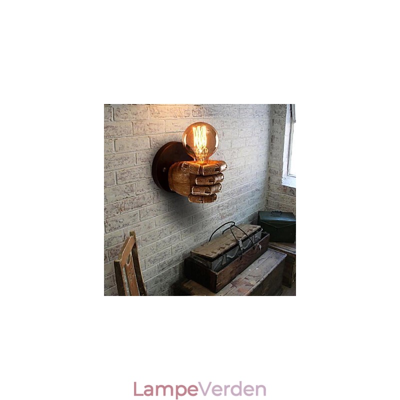 Rustik Lodge Malerfunktion til Ambient Light Væglamper Væglamper