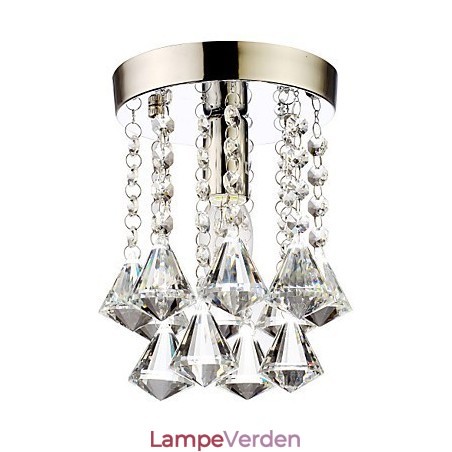 Moderne Moderne Traditionel Klassisk Country Crystal Mini Style Chrome Crystal Flush Mount Moderne Moderne Traditionel Klassisk Country Crystal Mini Style Chrome Crystal Flush Mount