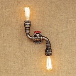 Rustik Lodge Country Messing Feature til Mini Style Ambient Light Wall Sconces Wall Light