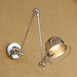 Moderne Contemporary Country Chrome Funktion til Swing Arm Øjenbeskyttelse Downlight Swing Arm LightsWall