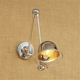 Moderne Contemporary Country Chrome Funktion til Swing Arm Øjenbeskyttelse Downlight Swing Arm LightsWall