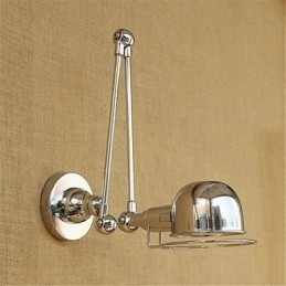 Moderne Contemporary Country Chrome Funktion til Swing Arm Øjenbeskyttelse Downlight Swing Arm LightsWall