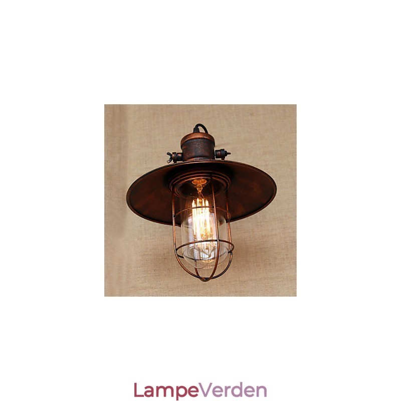 Rustik Lodge Country Retro maleri funktion til Mini Style Downlight væglamper