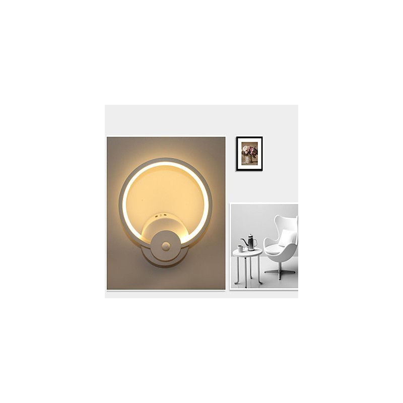Moderne Minimalistisk Kreativ Sengelampe Indlejret Lampe Entrétrapper Soveværelse Vægbelysning