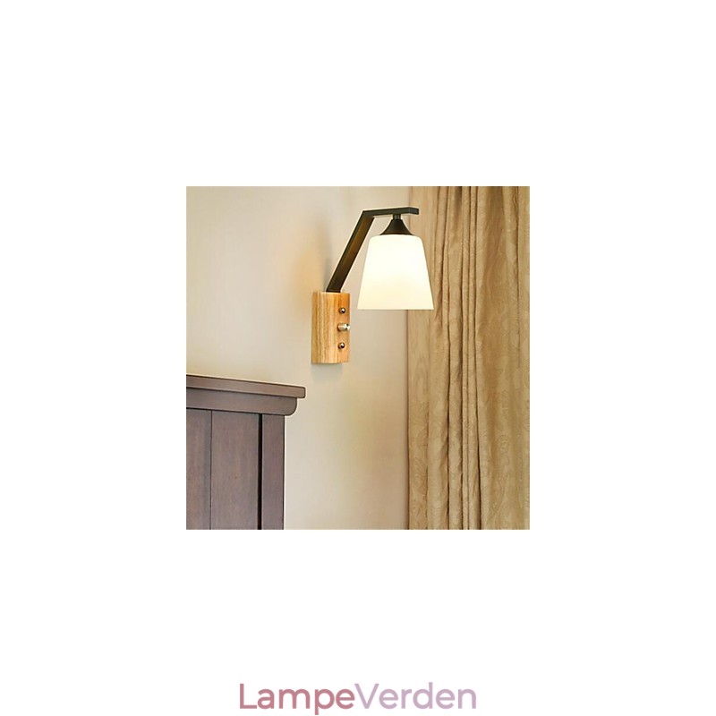 Moderne moderne country retro maleri funktion til mini stil øjenbeskyttelse væglamper