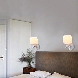 Moderne moderne maleri funktion til øjenbeskyttelse Ambient Light Wall Sconces Wall Light