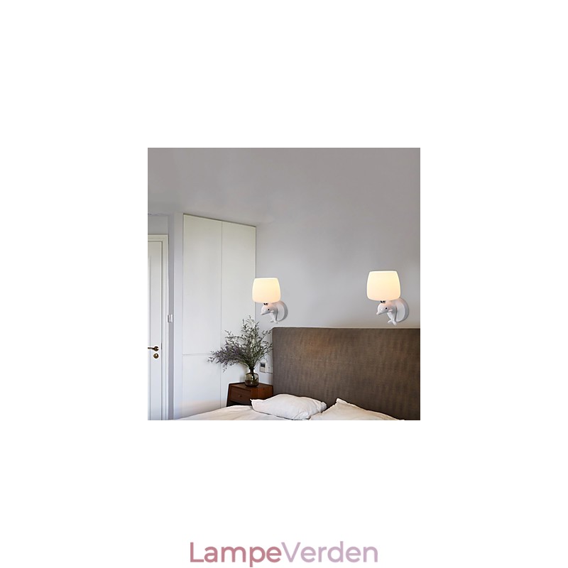 Moderne moderne maleri funktion til øjenbeskyttelse Ambient Light Wall Sconces Wall Light