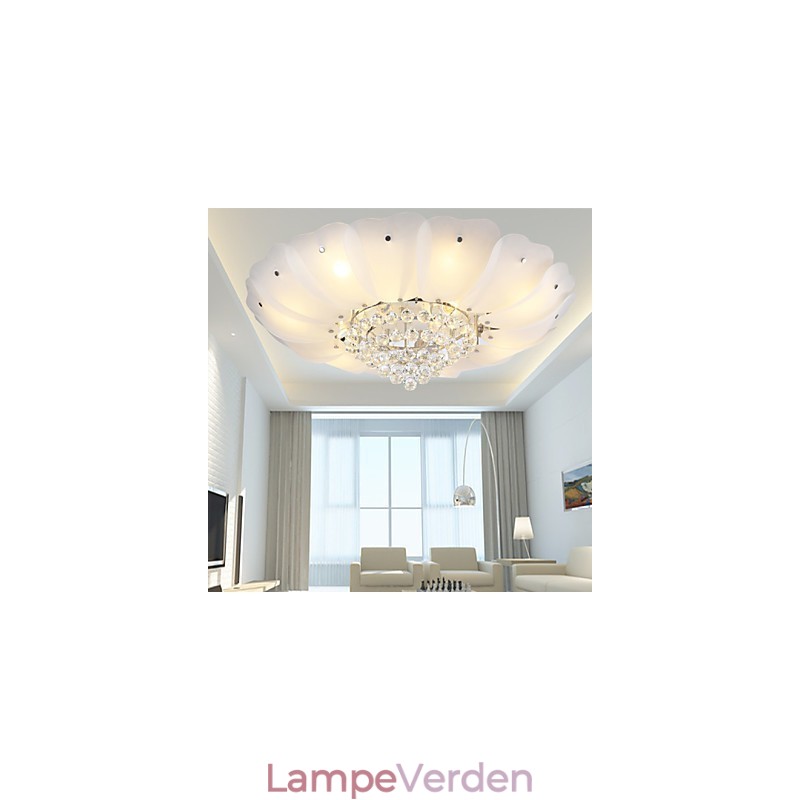 Flush Mount Crystal Modern Contemporary Traditional Classic Metal