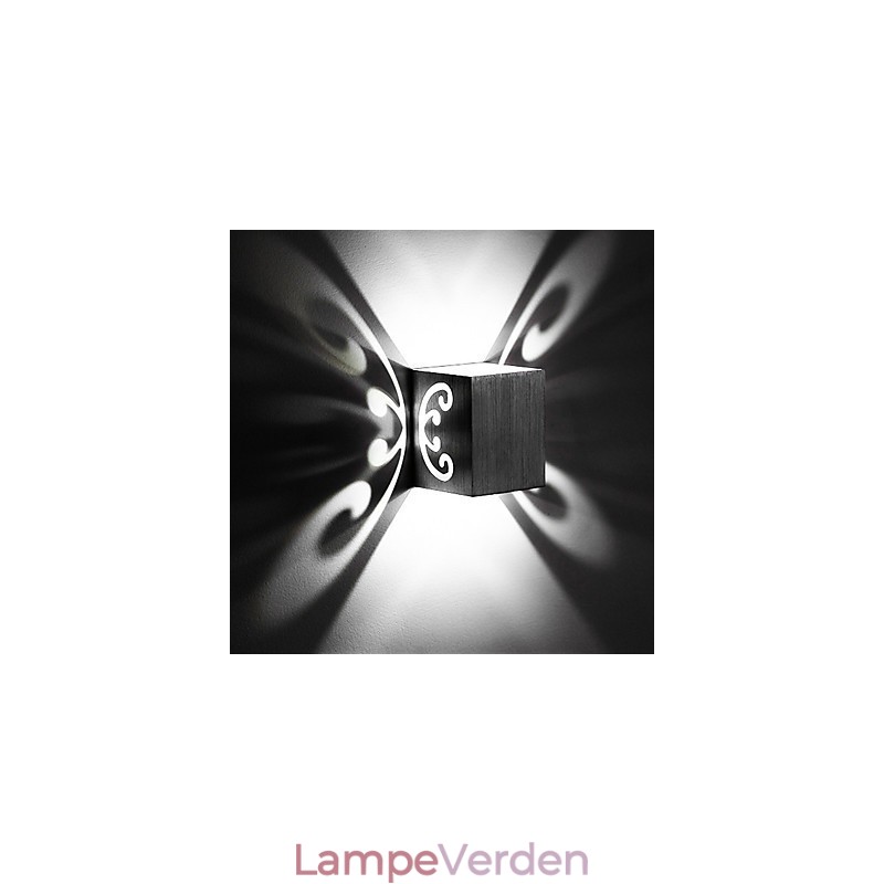 Moderne lys aluminium Flush Mount væglampe Dekorer væglamper