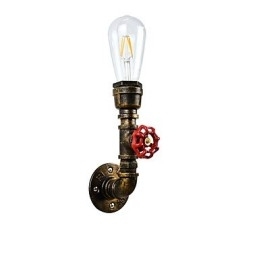 Væglampe Væglamper Vægjern Væglampe Stum Sort Lyssværd Lampe På Væg