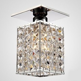 Moderne moderne elektropletteret metal Flush Mount