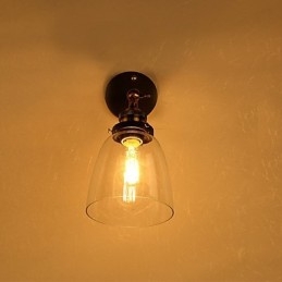 Moderne Moderne Traditionel Klassisk Rustik Lodge Moderne moderne bronzefunktion til Downlight-væglamper