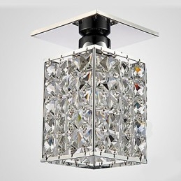 Moderne moderne elektropletteret metal Flush Mount