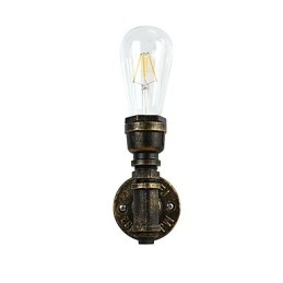 Væglampe Væglamper Vægjern Væglampe Stum Sort Lyssværd Lampe På Væg