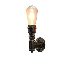 Væglampe Væglamper Vægjern Væglampe Stum Sort Lyssværd Lampe På Væg
