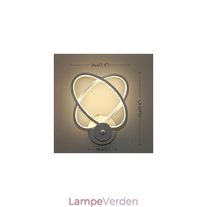 Kreativ Væglampe Sengevæggen Korridor Study Fashion Aluminiumslampe