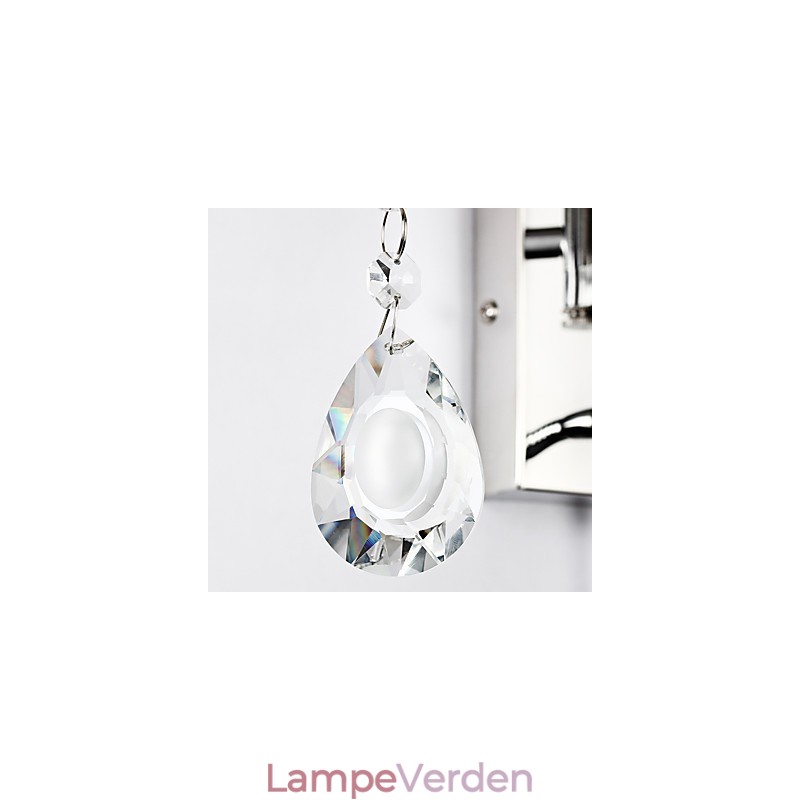 Væglampe Modern Contemporary Rustic Lodge Modern Contemporary Country Chrome Feature for Crystal Swing Arm