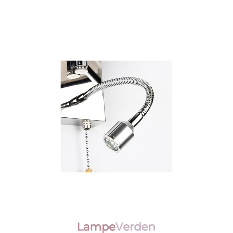 Væglampe Modern Contemporary Rustic Lodge Modern Contemporary Country Chrome Feature for Crystal Swing Arm