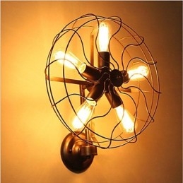 Traditionel klassisk rustik Lodge Country Painting Feature for Mini Style Ambient Light Wall Sconces Wall Light