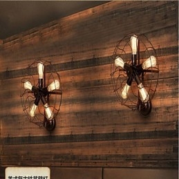 Traditionel klassisk rustik Lodge Country Painting Feature for Mini Style Ambient Light Wall Sconces Wall Light