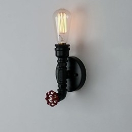Rustik Lodge Moderne Moderne Land Retro Maleri Funktion til Mini Style Uplight Wall Sconces