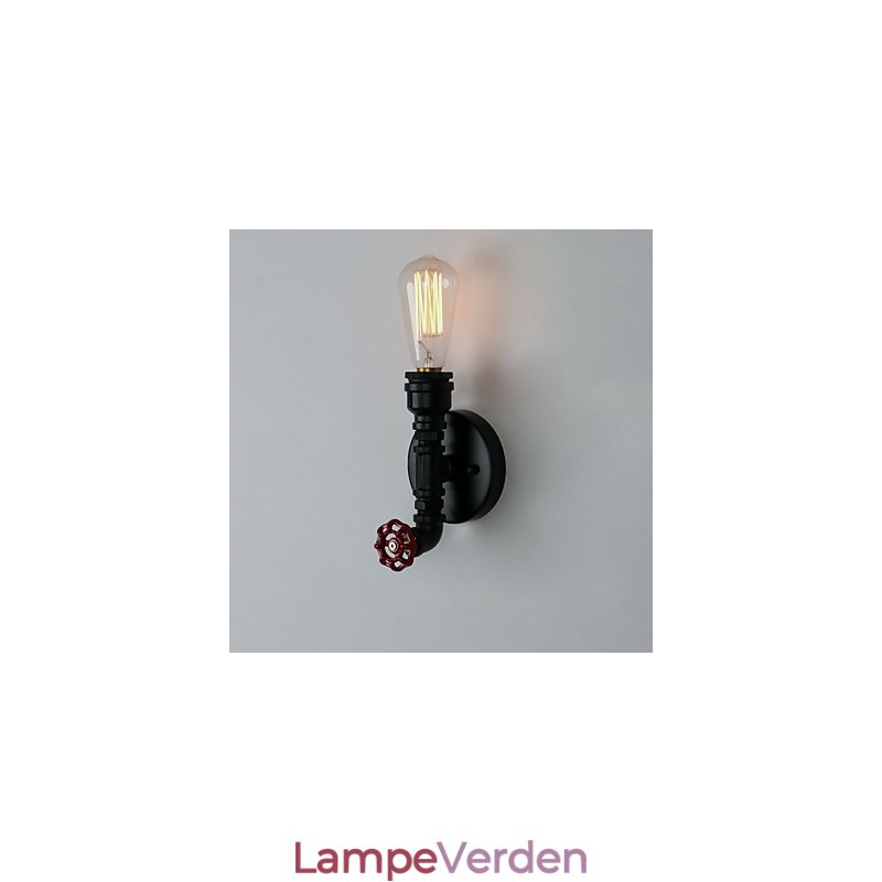 Rustik Lodge Moderne Moderne Land Retro Maleri Funktion til Mini Style Uplight Wall Sconces
