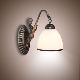 Europæisk stil Retro Stue Soveværelse Lampe Veranda Væglampe Balkon Coffee Shop Væglampe