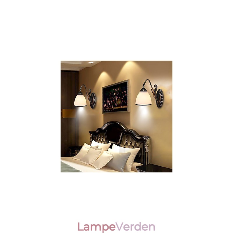 Europæisk stil Retro Stue Soveværelse Lampe Veranda Væglampe Balkon Coffee Shop Væglampe