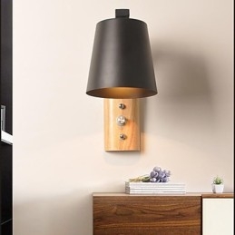 Moderne moderne Country Black Oxide Finish Funktion til Downlight Væglamper Væglampe