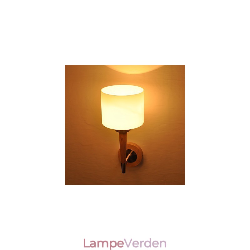 Glas væglampe Funktion til Mini Style Ambient Light Wall Sconces Wall Light