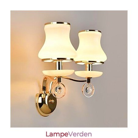 Moderne moderne galvaniseret funktion til Crystal Mini Style øjenbeskyttelse væglamper Moderne moderne galvaniseret funktion til Crystal Mini Style øjenbeskyttelse væglamper
