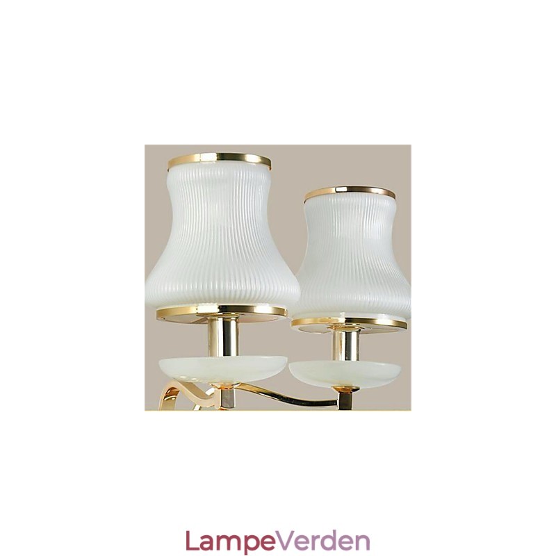 Moderne moderne galvaniseret funktion til Crystal Mini Style øjenbeskyttelse væglamper