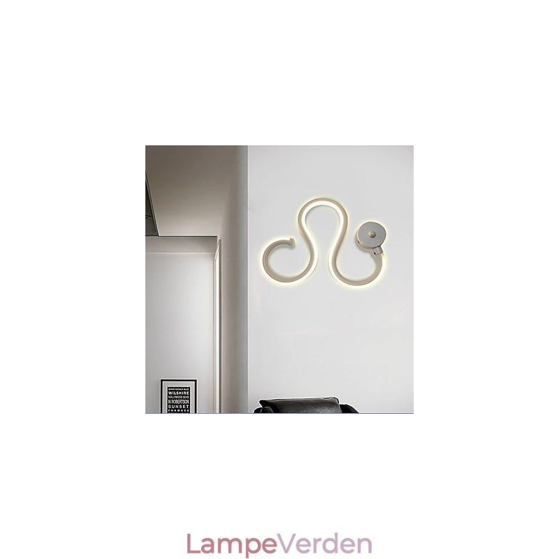 Moderne Minimalistisk Lampe Aluminiumslampe Soveværelse Sengelampe Dekoration Designere formet korridorbelysning Kreativ stuelamper