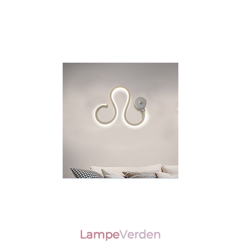Moderne Minimalistisk Lampe Aluminiumslampe Soveværelse Sengelampe Dekoration Designere formet korridorbelysning Kreativ stuelamper