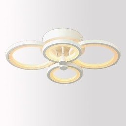 42W Flush Mount moderne moderne maleri metal