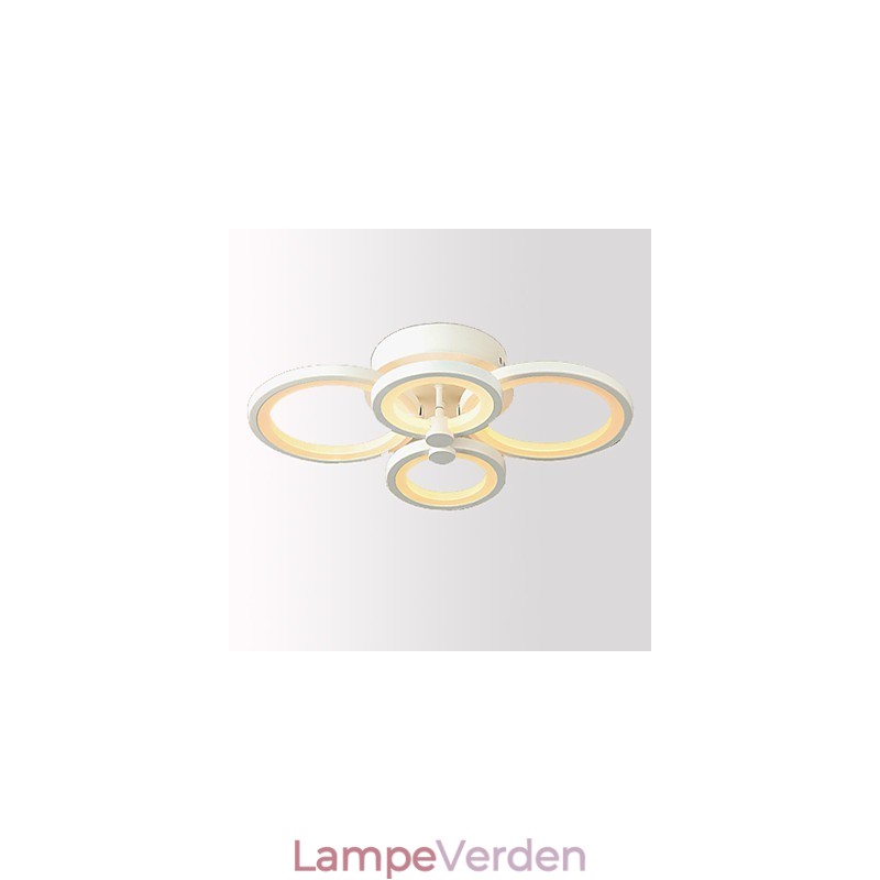 42W Flush Mount moderne moderne maleri metal