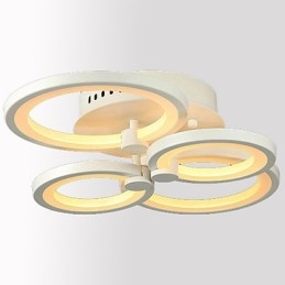 42W Flush Mount moderne moderne maleri metal