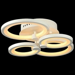42W Flush Mount moderne moderne maleri metal