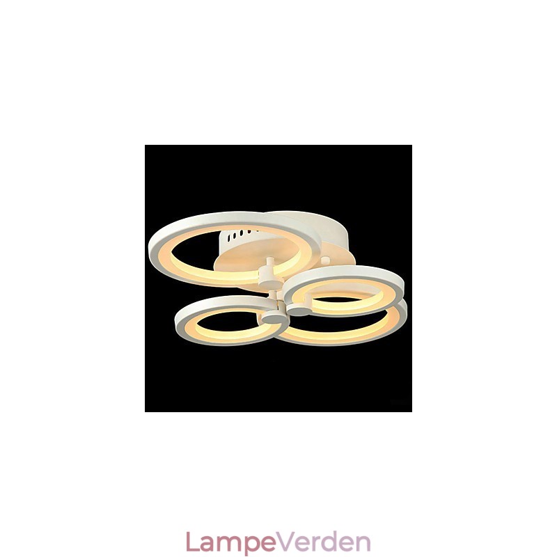 42W Flush Mount moderne moderne maleri metal